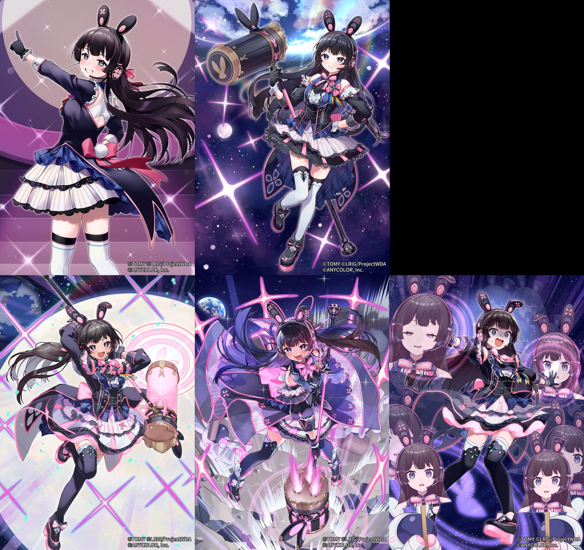 12月24日発売のWIXOSS「にじさんじDIVA」にて「【センター】月ノ美兎