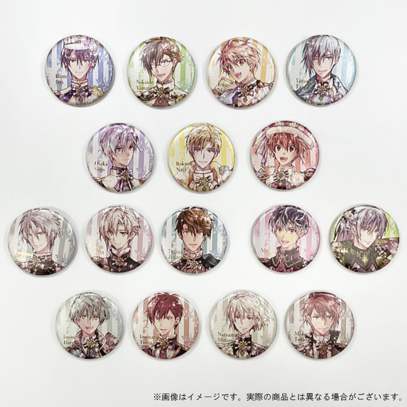 商品紹介】 「缶バッジコレクション（全16種/ランダム）」 500円（税込