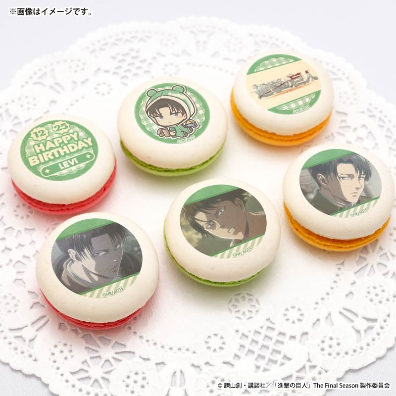 12月25日はリヴァイのお誕生日 進撃の巨人 バースデープリスイーツ2025