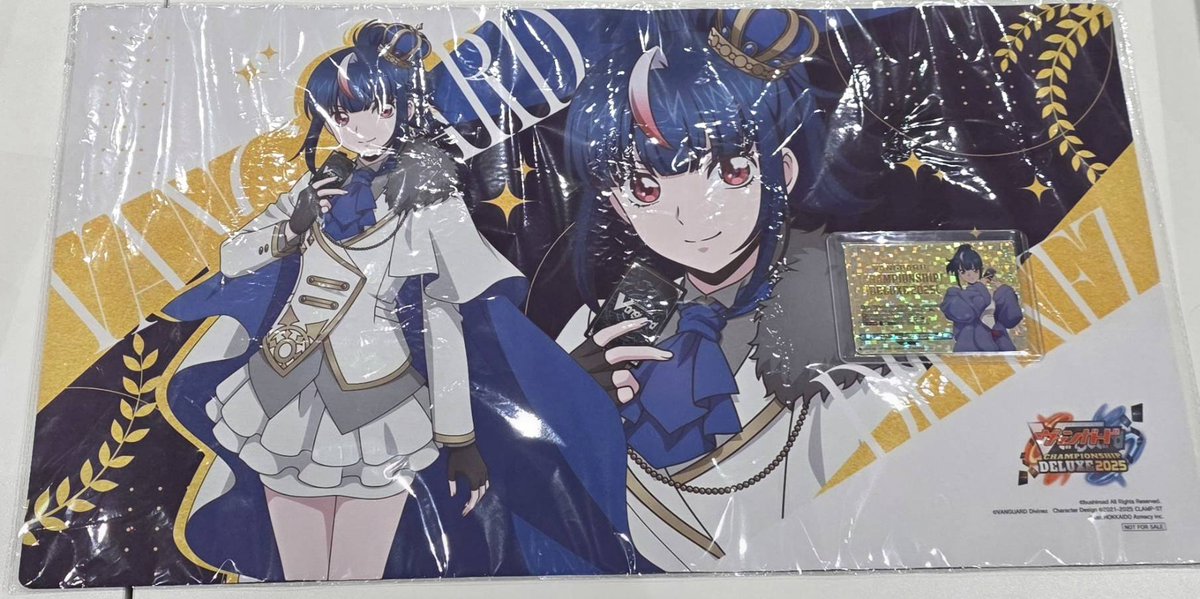 明導ヒカリ（未来） 明星エリカ プレイマット ヴァンガード プレイ