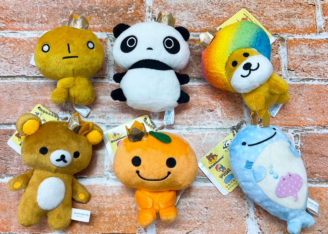 🐼入荷情報🐻 『San-Xオールスターズ きらきら王冠マスコットキー