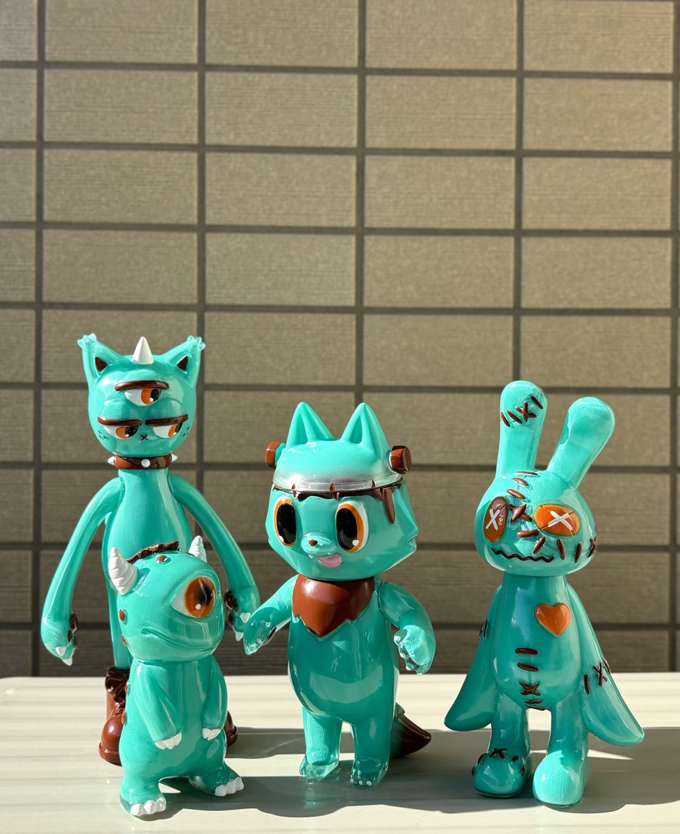 ソフビ Bite Morph サンセットビーチ ツギハギRicky Bite ソフビ Bite