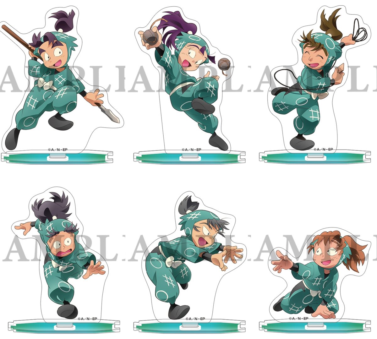 忍たま乱太郎』六年生が一年生の頃 アクリルスタンドがアニメイトにて