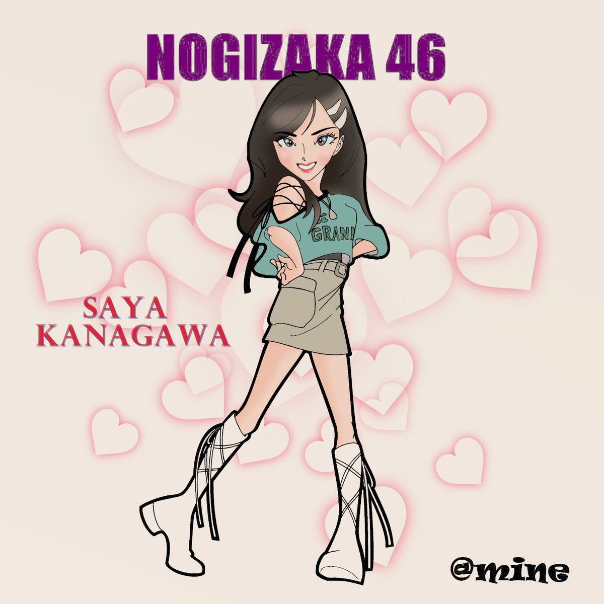 金川紗耶 BIG アクリルスタンド 3種類 福袋 乃木坂46 OFFICIAL WEB