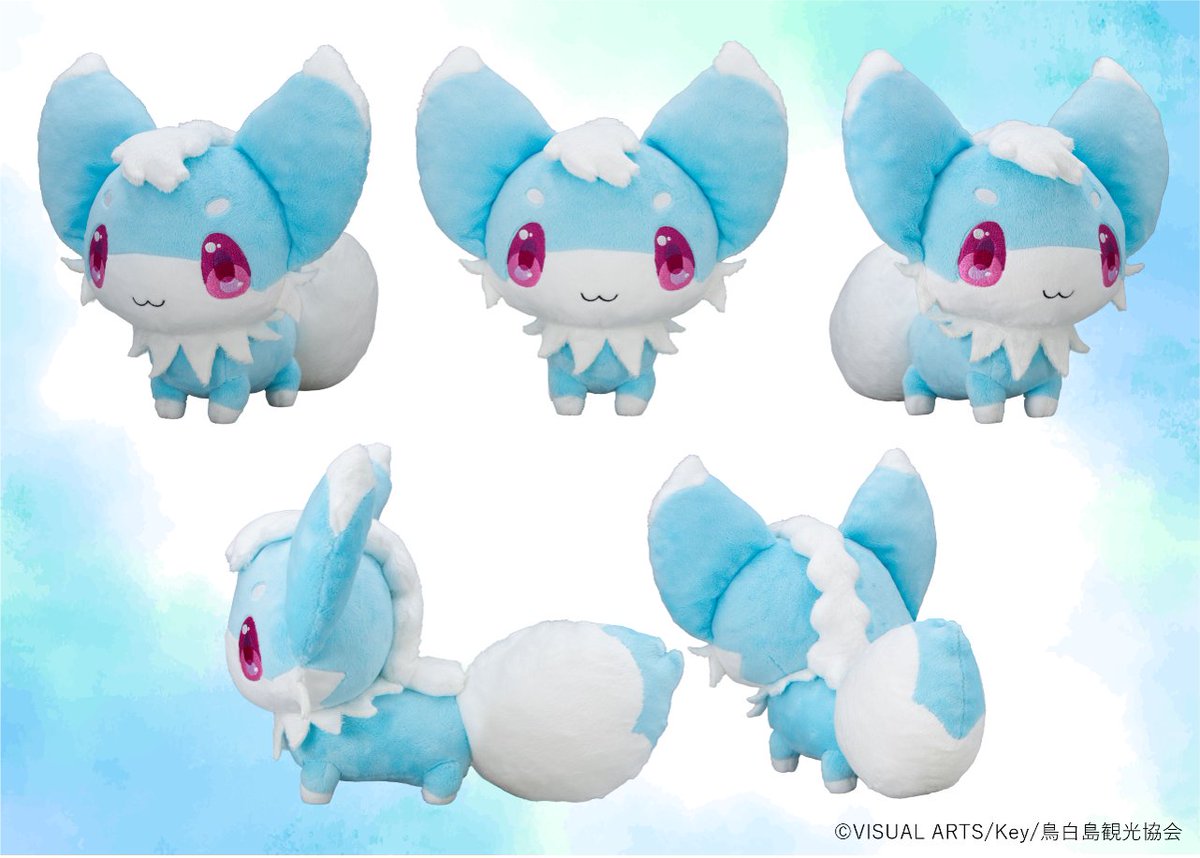 イナリ1/1ぬいぐるみ 通常予約開始📢／ TVアニメ『Summer Pockets