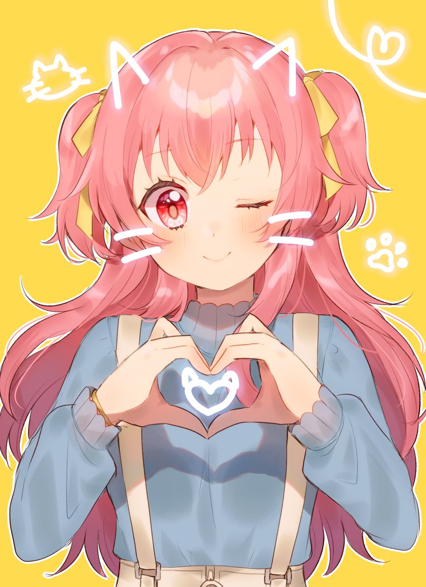 猫耳ハート桃井愛莉公式で見れたの嬉しい😭