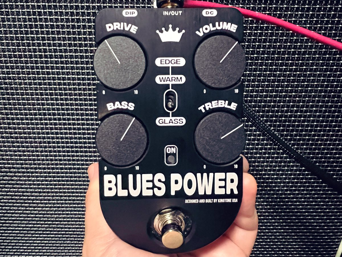 本日、着弾 いらん！と言いつつも、気になってたペダル KING TONE