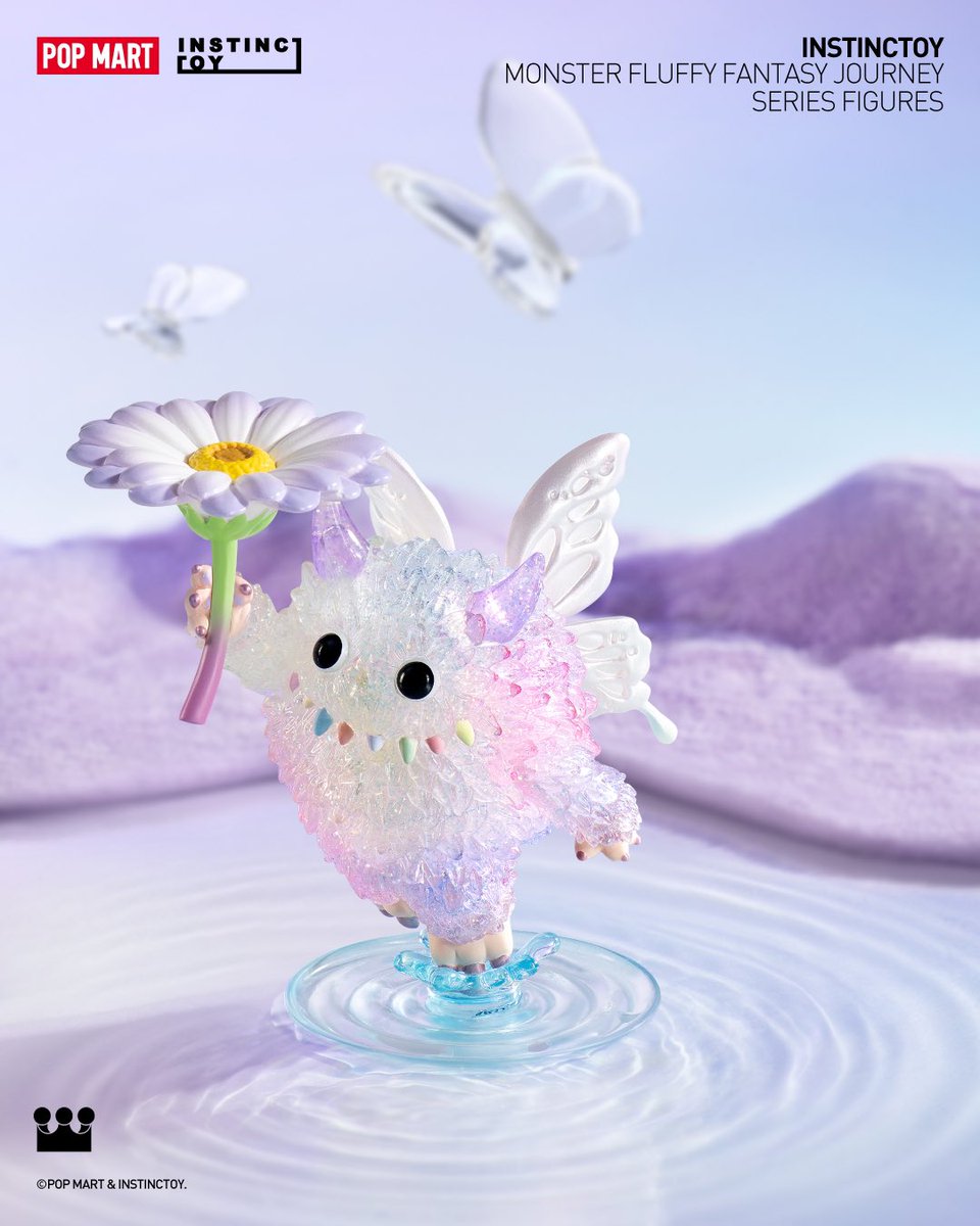 💫INSTINCTOY Monster Fluffy Fantasy Journey シリーズ 好奇心旺盛な