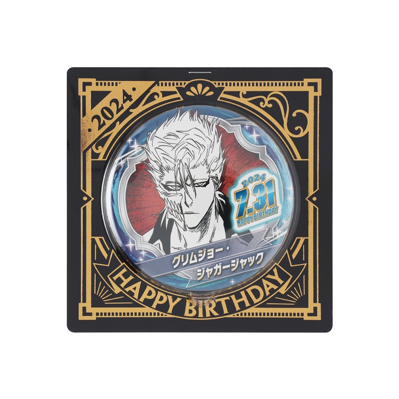 bleach 絵巻 ホログラム缶バッジ 10個 グリムジョー BLEACH