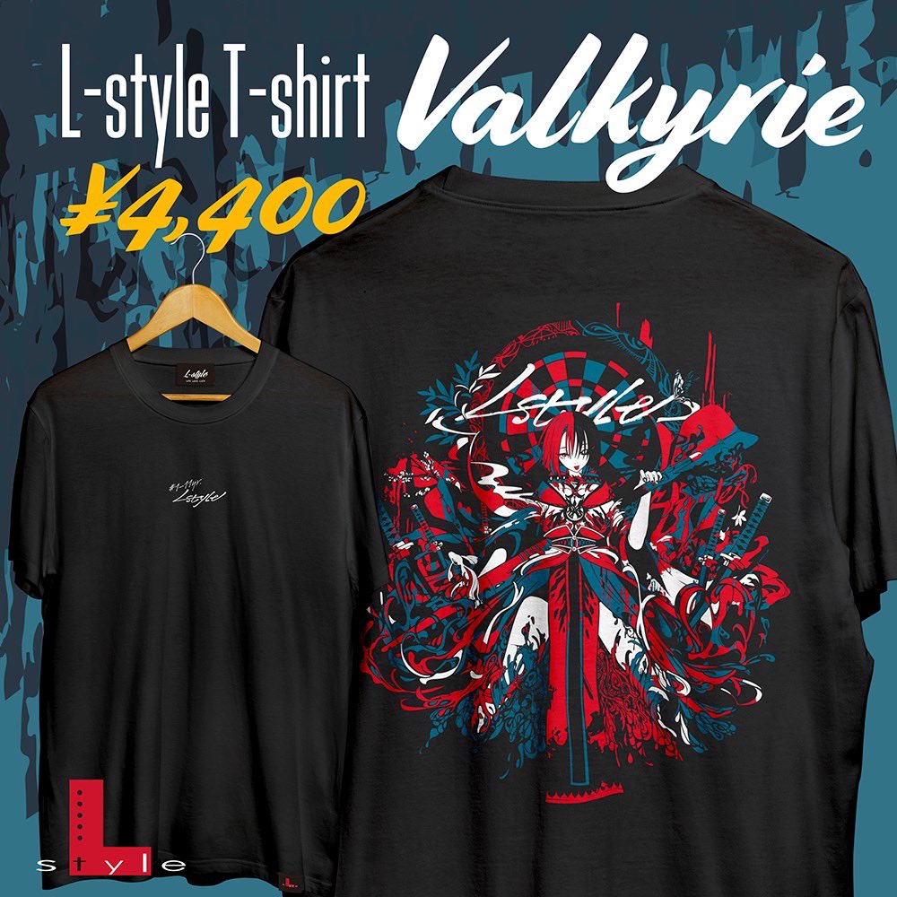 Valkyrie I design by waga －Lポン限定の非売品Tシャツ－ #Lstyle