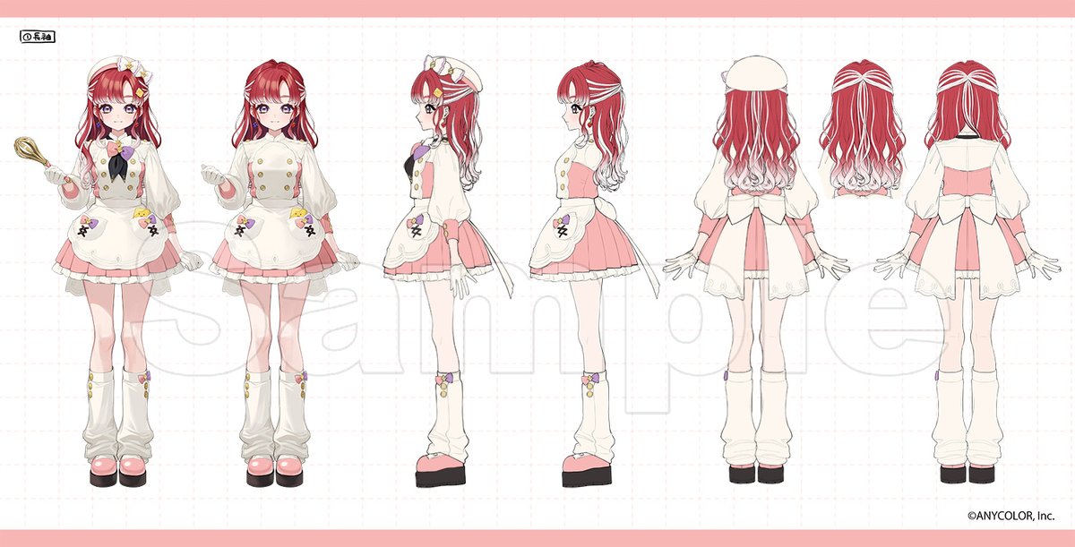 にじさんじ所属 「早乙女ベリー」さん(@Saotome_Berry) のデザインを