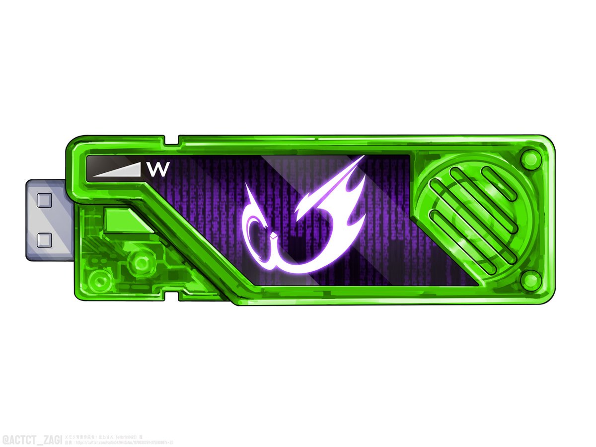 🌪🃏7000 Thanks!! 「仮面ライダーWの記憶」を内包したガイアメモリは