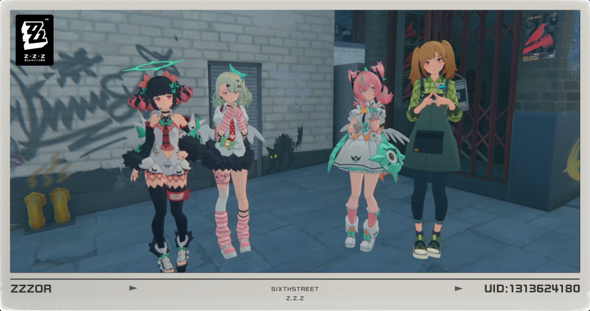 妄想エンジェルの3人！！！ #ゼンレスゾーンゼロ #ゼンゼロ #妄想