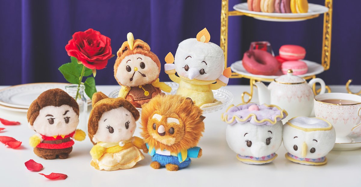 ✨゜*.゜｡*.+゜｡:+*.゜ #うるぽちゃちゃん に 『#美女と野獣』の仲間