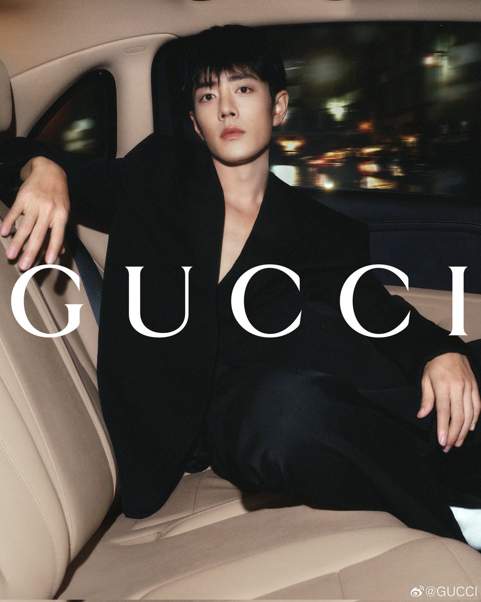 2024/12/06 肖戦がグローバルブランドアンバサダーを務める「Gucci」微