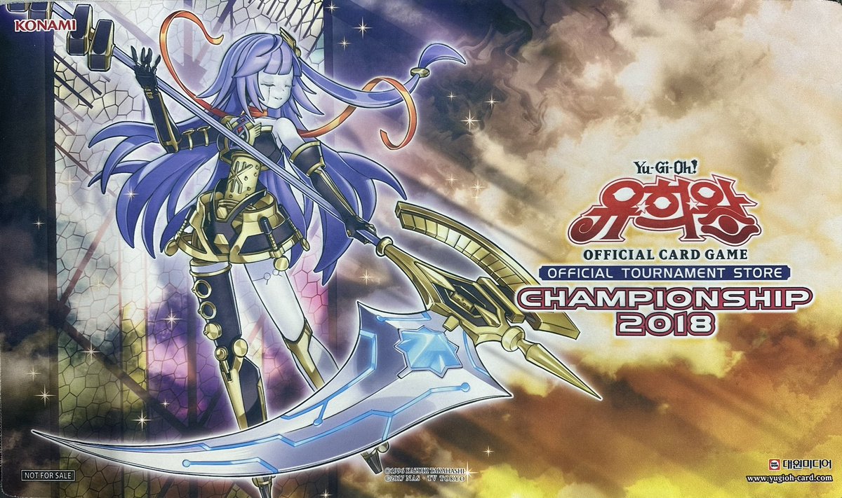 遊戯王 プレイマット】 オルフェゴールガラテア【韓国 2018】 ￥80,000