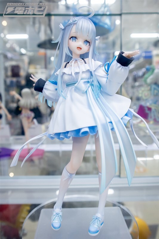 週末の話題】フィギュア 彩色見本が展示 #天使うと 1/7スケール