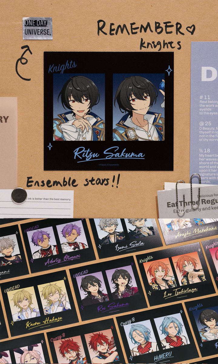 📢 ❤️🧡💛𝑬𝒏𝒔𝒆𝒎𝒃𝒍𝒆 𝑺𝒕𝒂𝒓𝒔💚💙💙 韓国限定🇰🇷あんスタ