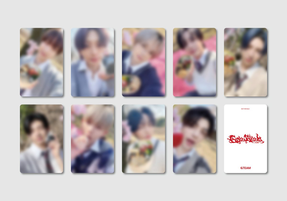 &TEAM 3rd SINGLE「Go in Blind (月狼)」発売記念ラッキードロー