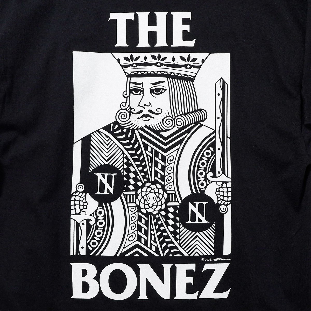New Goods Info】 KING - MONO 2025 THE BONEZ with SHO WATANABE Tee