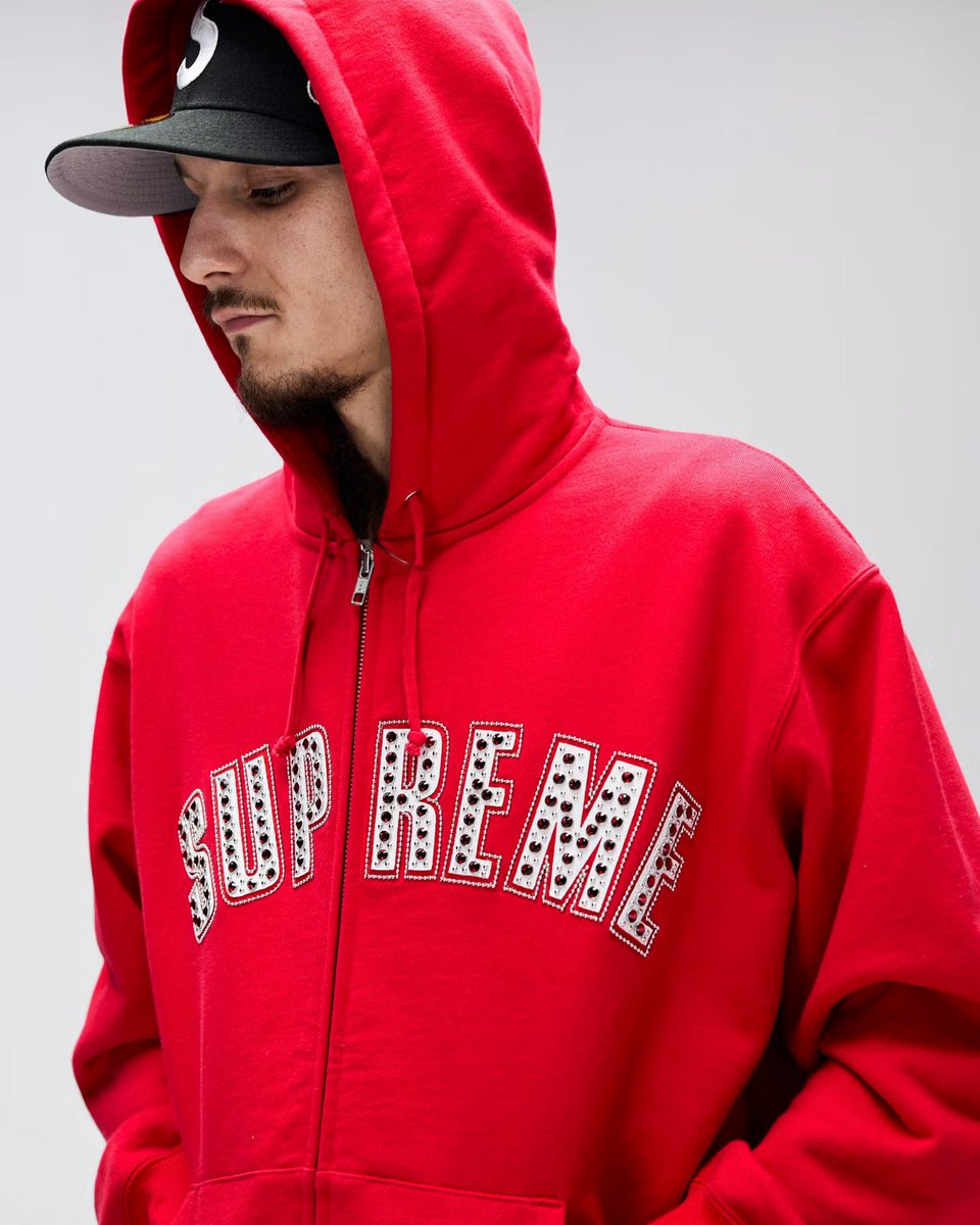 Supreme®/b.b. Simon® Zip Up Hooded Sweatshirt