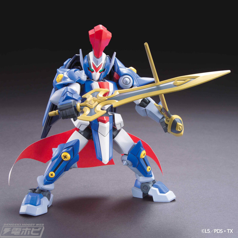 100RP】通常形態から飛行形態へ変形可能！『ダンボール戦機W