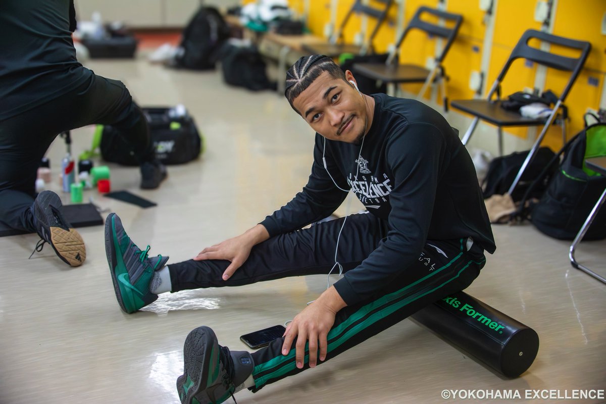 本日の試合に向けて選手達もアリーナ入りです🏀🔥 熱い応援をよろしく