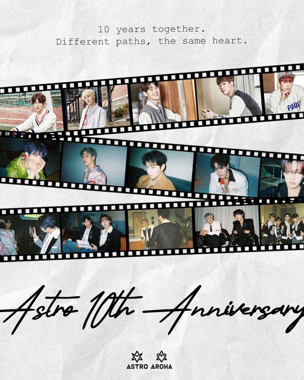 Debut_10th_Anniversary 🥂✨ #Astro #ASTRO #AROHA #HIDE＆SEEK