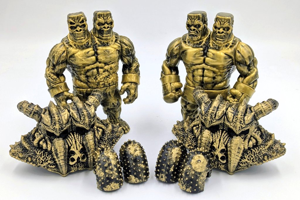 明日、 ジャイアントゴリラフランケンミドル ゴールドバージョンの抽選