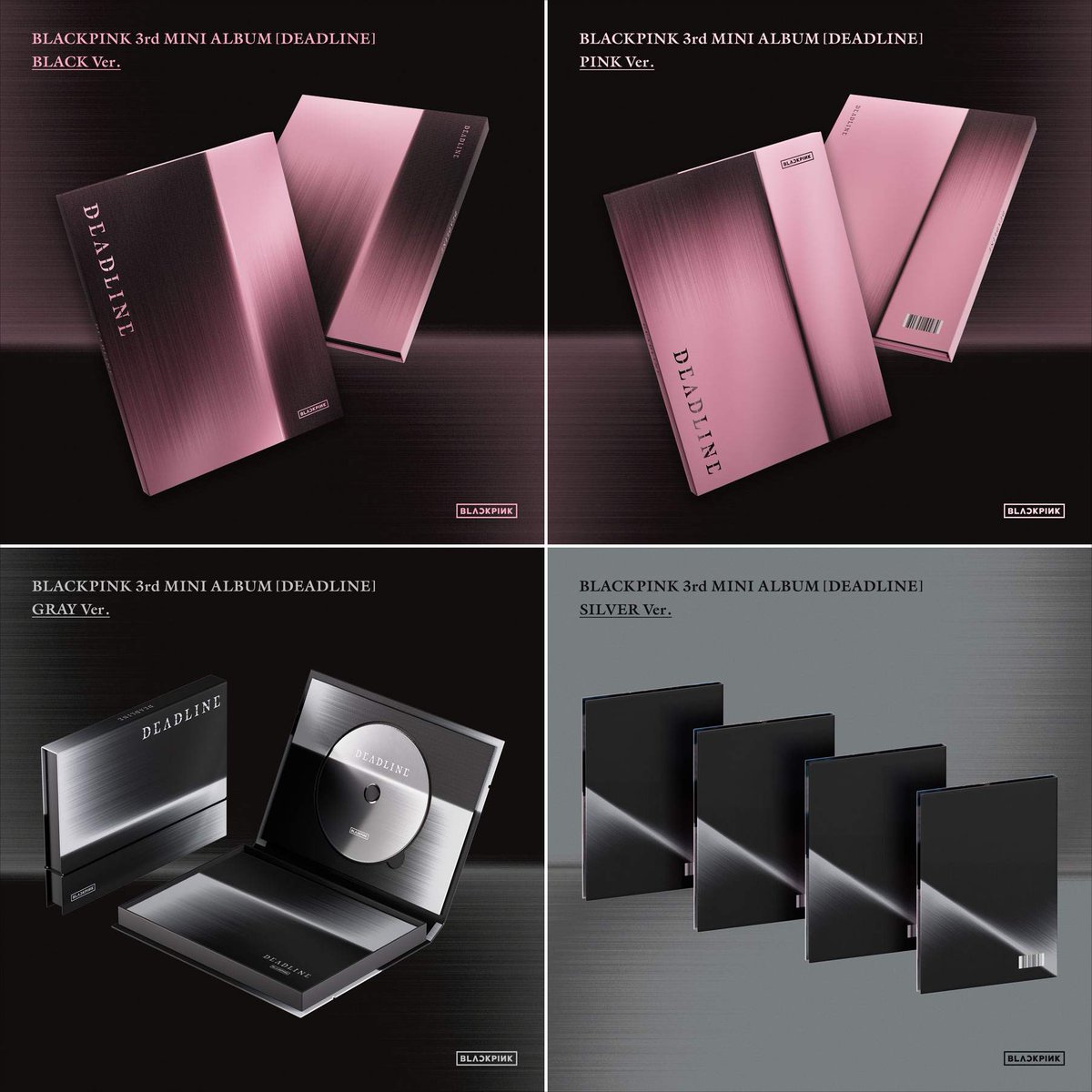 BLACKPINK 3rd MINI ALBUM [#DEADLINE] 約4年ぶりとなる待望のニュー