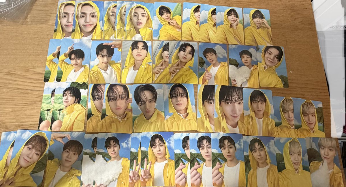 seventeen エスクプス ジョンハン ジョシュア ウォヌ ミンギュ トレカ