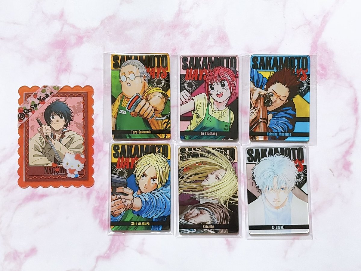 交換】SAKAMOTO DAYS サカモトデイズ ステータスカード 譲￤坂本.シン