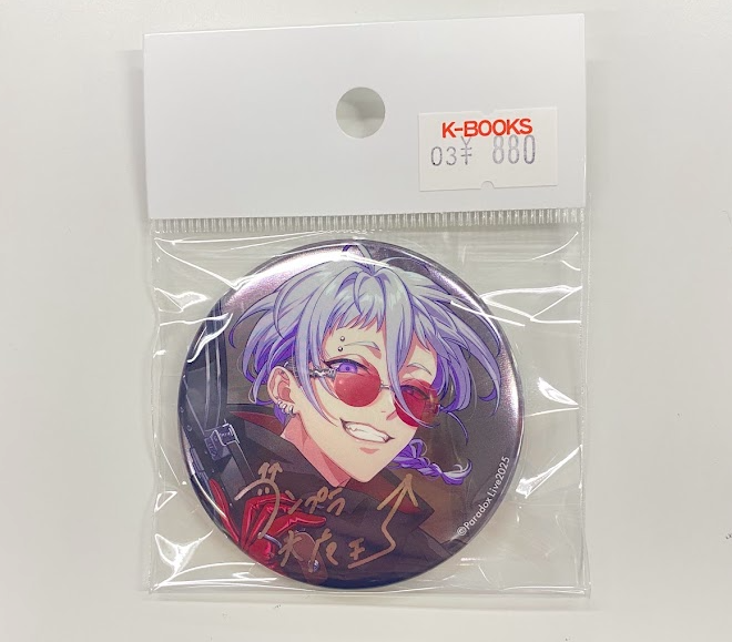 入荷情報】 「Paradox Live」缶バッジ 6th Anniversary ver. 🐈棗