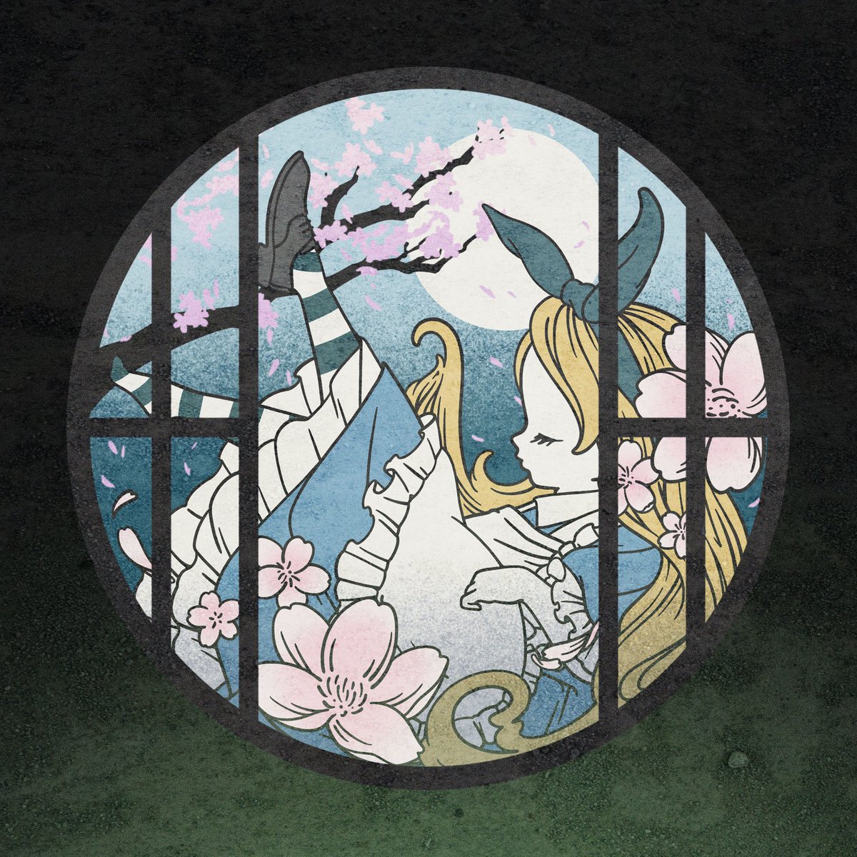 B-SIDE LABEL】 期間限定ステッカーを2点描かせていただいております