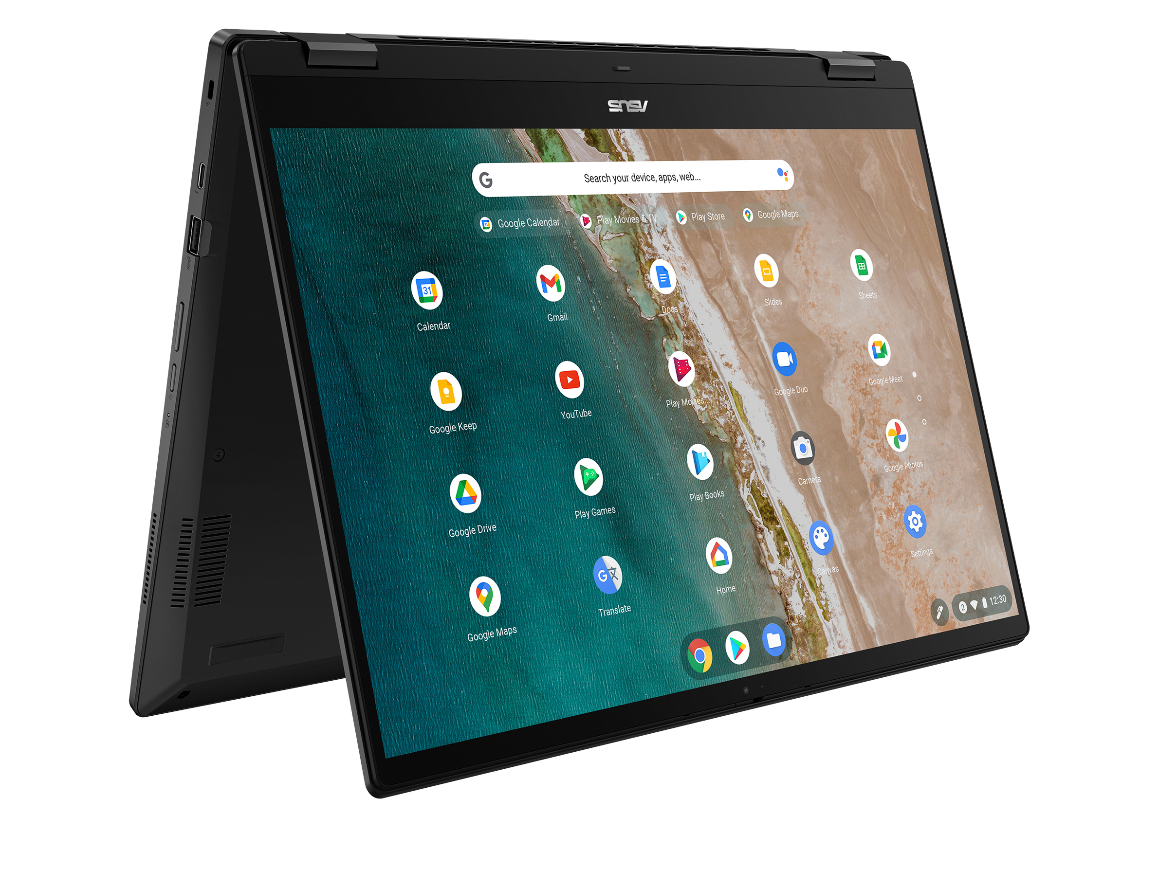 ASUS、国内初の16型2in1 Chromebook。第12世代Core搭載のハイスペック
