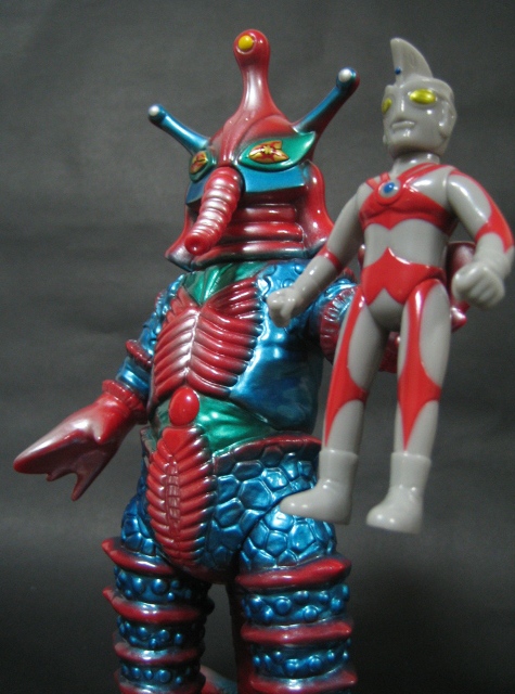 M1号 ヒッポリト星人 2期 with ミニウルトラマンA : HEROES☆CAFE