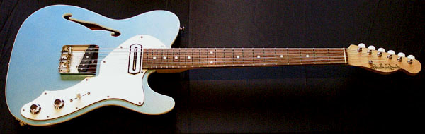 青メタのHollow T-Line Custom」が完成ですッ！ : Psychederhythm-Blog