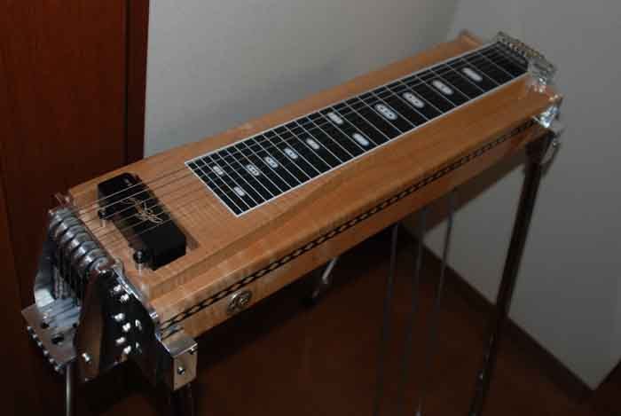 なんと6弦ペダルスチールギター! | 大橋英比個のきまぐれウクレレトーク