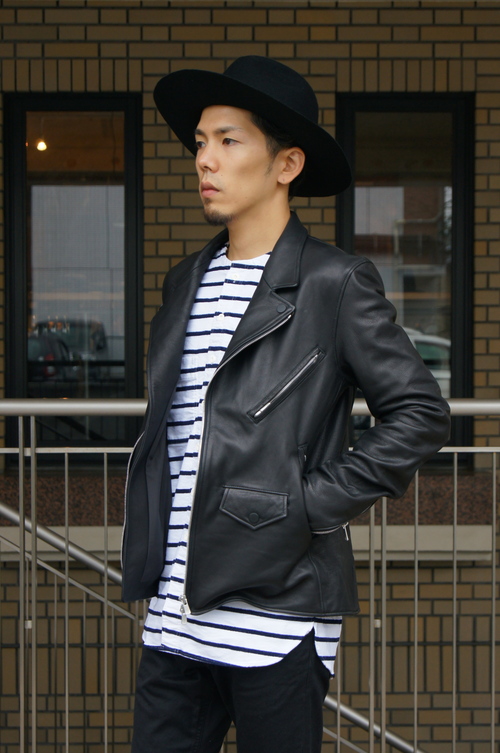 nonnative - RIDER BLOUSON COW LEATHER!! : UNDERPASS・・・Having fun!!!