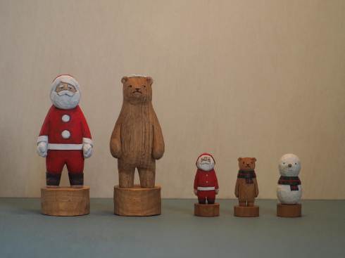 江籠正樹さんのクリスマスオブジェ2019 : きょうから のわきを はじめます