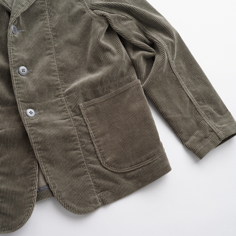 KAPITAL][キャピタル][7Wコーデュロイ ホスピタルジャケット][EK