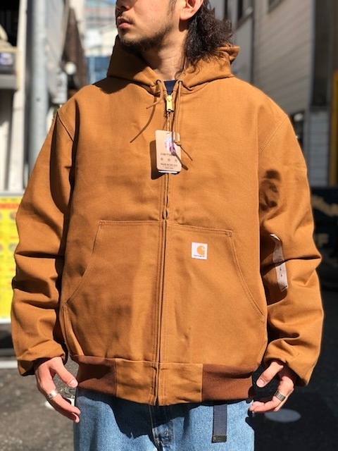 USA製 Carhartt アクティブジャケット デトロイトジャケット