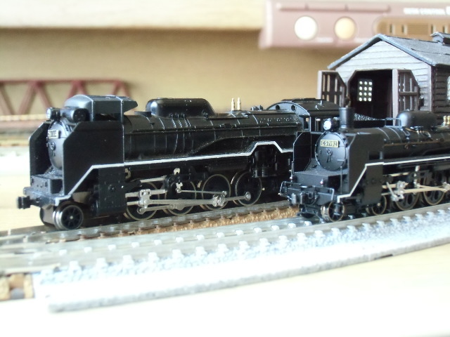 関水金属(KATO) D51旧製品の足回り整備と色挿し、烏口の塗料について