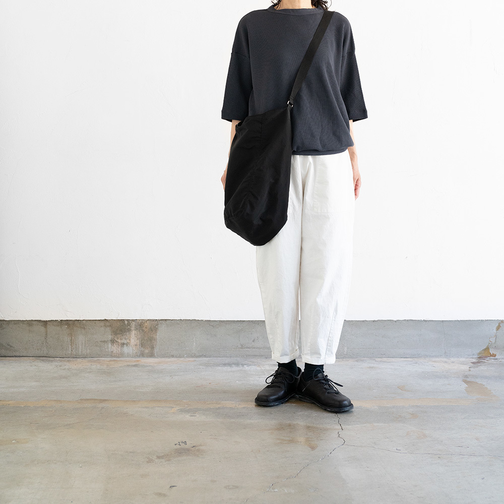 COMME des GARCONS HOMME C/N GROSGRAIN TOTE BAG [HM-K292-051][BLACK