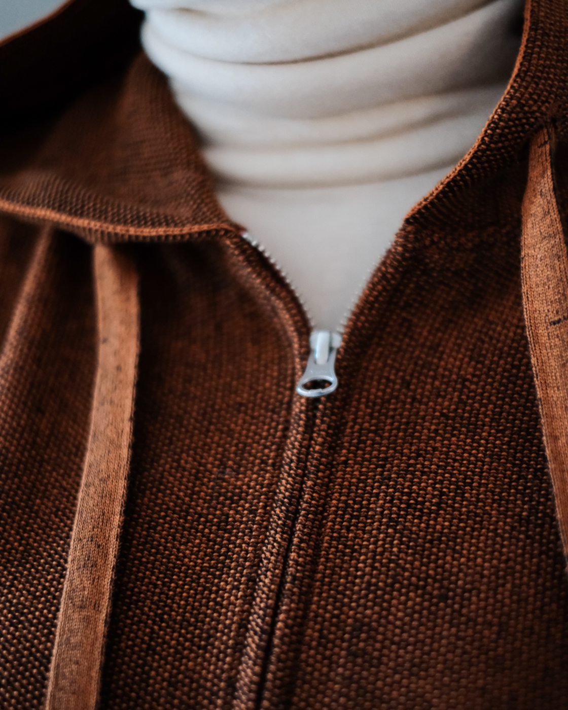 Senshun Zip Hoodie col.Orange | PEOPLE | ピープル