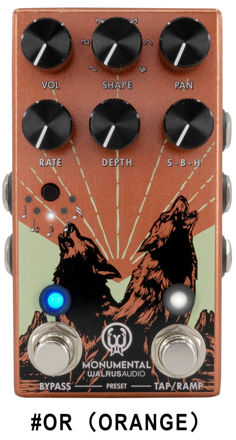 Monumental Harmonic Stereo Tremolo | WALRUS AUDIO