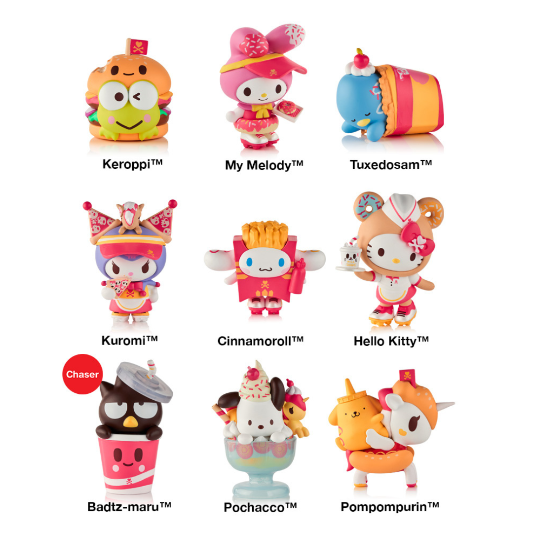 Tokidoki x Hello Kitty and Friends Fast Food Blind Box – Pearl
