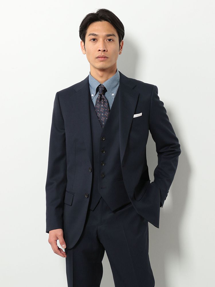 スーツ(ネイビー)｜ビジネススーツ・紳士服のP.S.FAオンライン【公式通販】