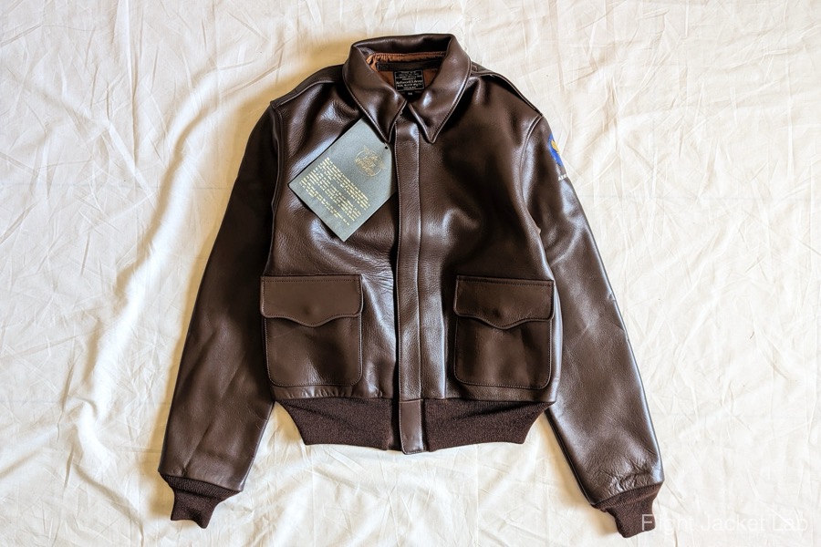 The REAL McCOY'S】 A-2 Steerhide Flight Jacket 1992s 台襟無し 旧