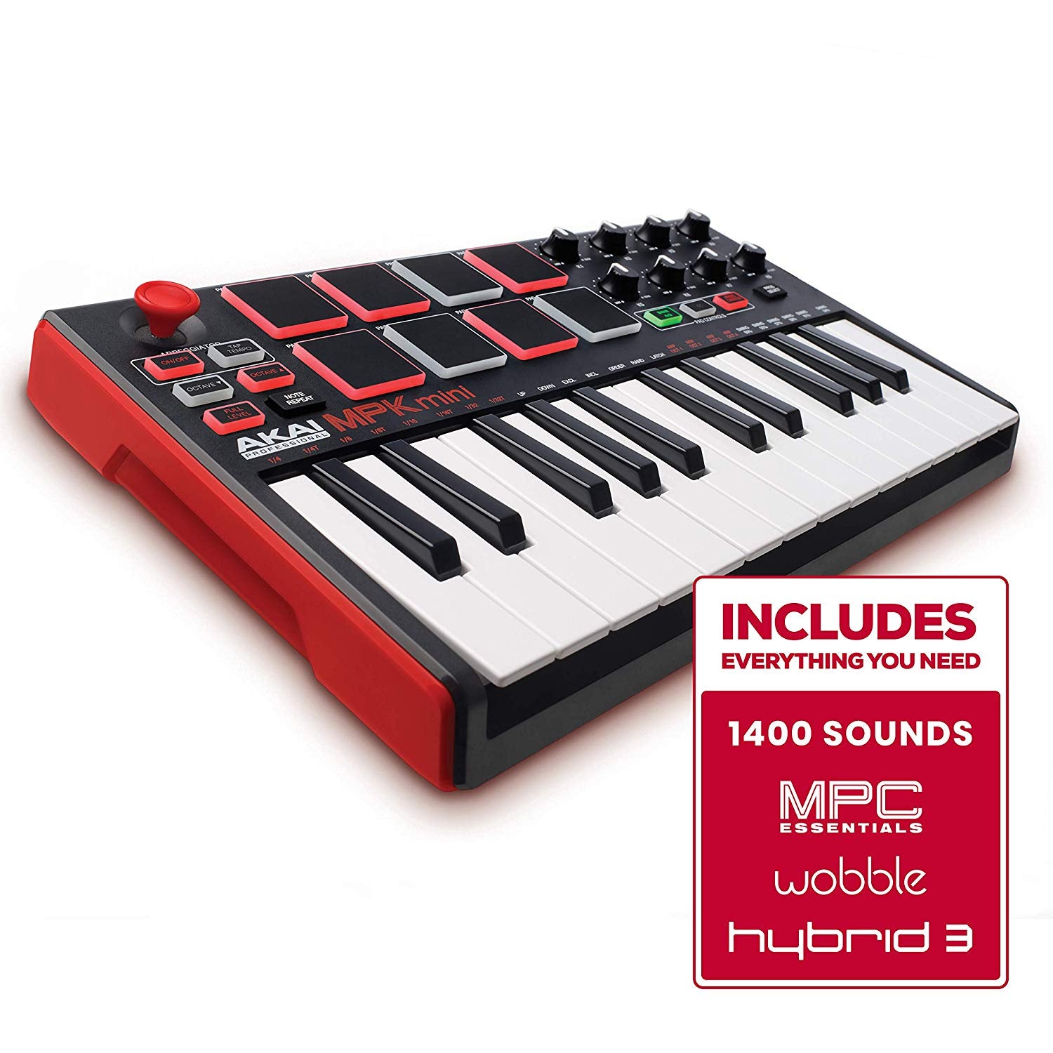 Akai Professional MPK Mini MKII | 25 Key Portable USB MIDI